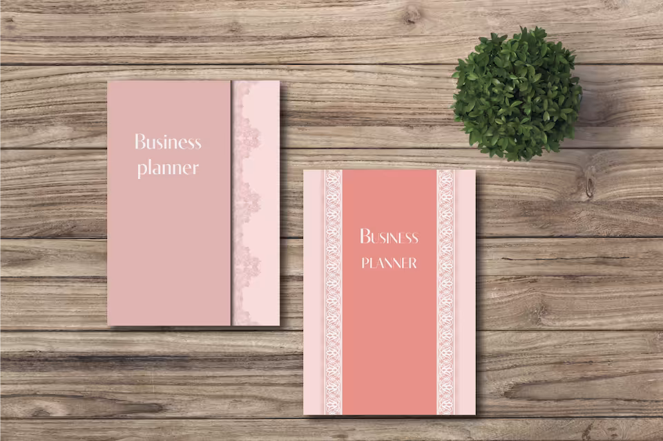 Bizness planner - aktywny PDF PINK