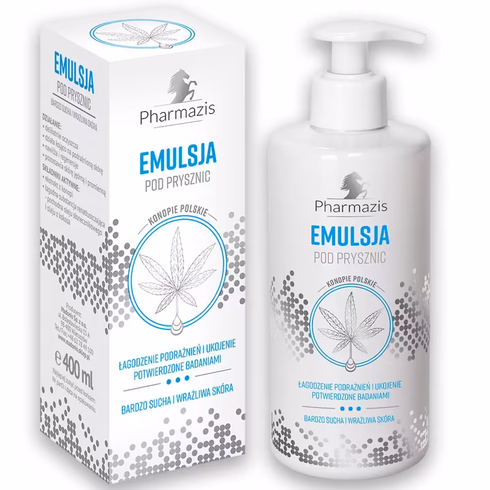 Emulsja pod prysznic i do kąpieli PHARMAZIS 400ml