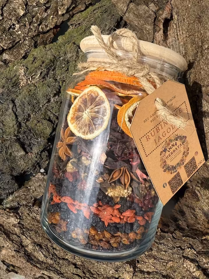 "Rubinowe jagody" w słoiczku 880 ml