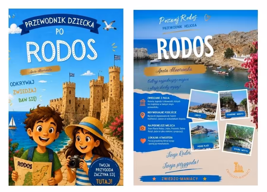 Przewodnik po Rodos + Przewodnik dziecka po Rodos