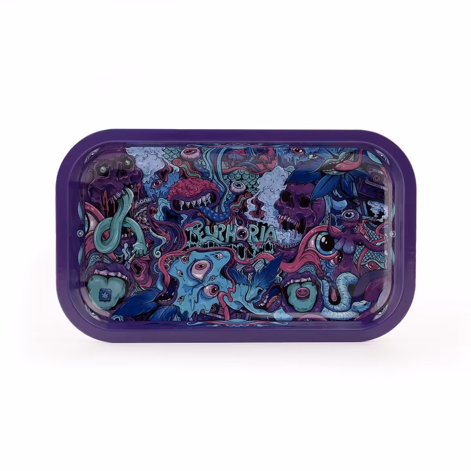 Tacka metalowa Euphoria Psychedelic 27 x16 cm
