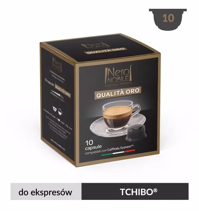 Nero Nobile Tchibo* Caffitaly* Qualita Oro 10 kapsułek
