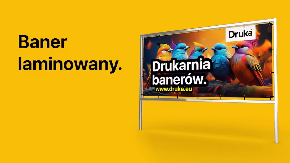Baner laminowany [m²]