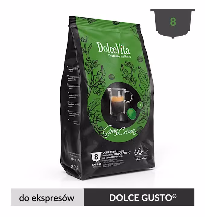 DolceVita Dolce Gusto* Gran Crema 8 kapsułek
