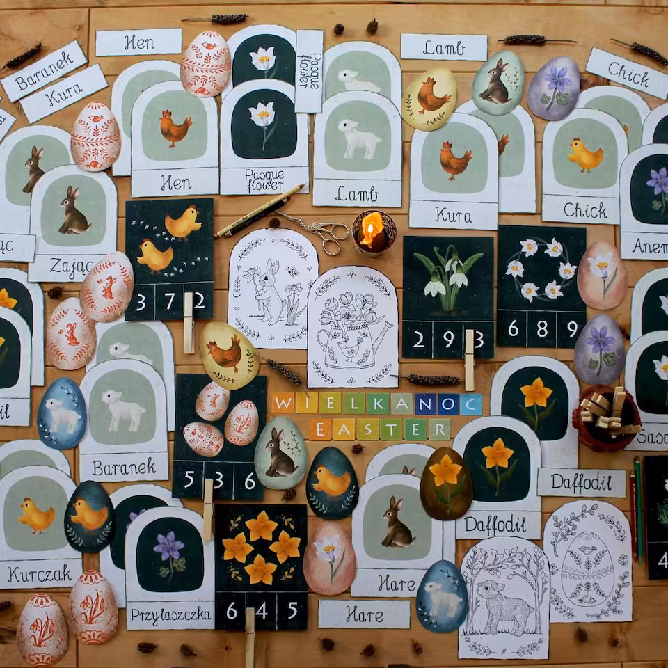 E-book WIELKANOCNE EASTER MONTESSORI