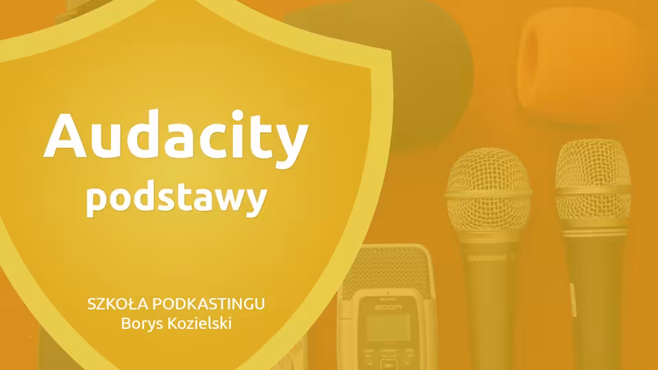 Audacity podstawy
