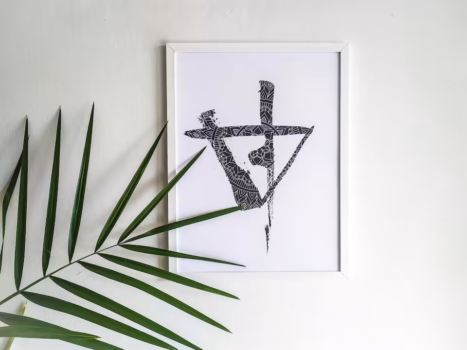 Grafika "Mężczyzna" (A4) 21x29cm