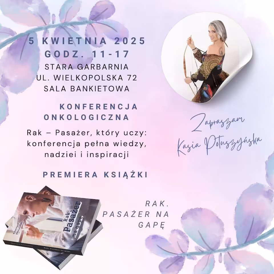 Rak – Pasażer, który uczy: konferencja pełna nadziei i inspiracji - Bilet razem z książką