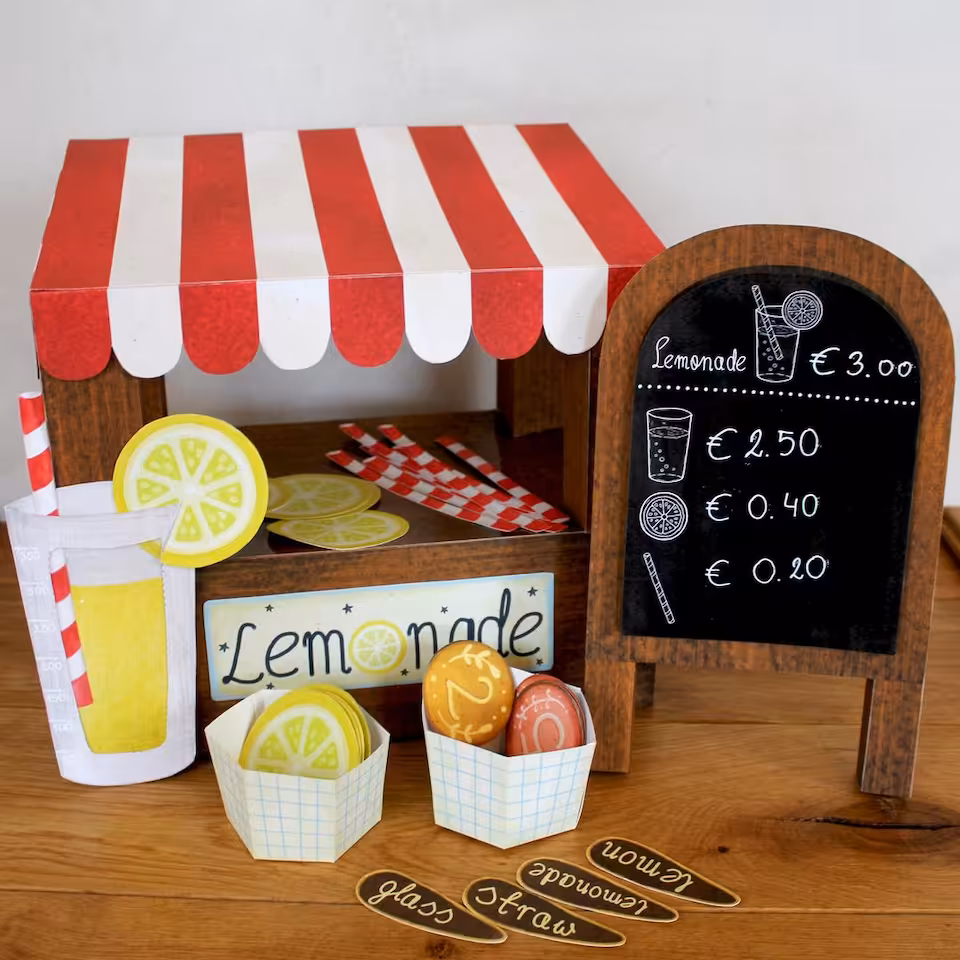 E-book LETNIE AKTYWNOŚCI Stragan z lemoniadą