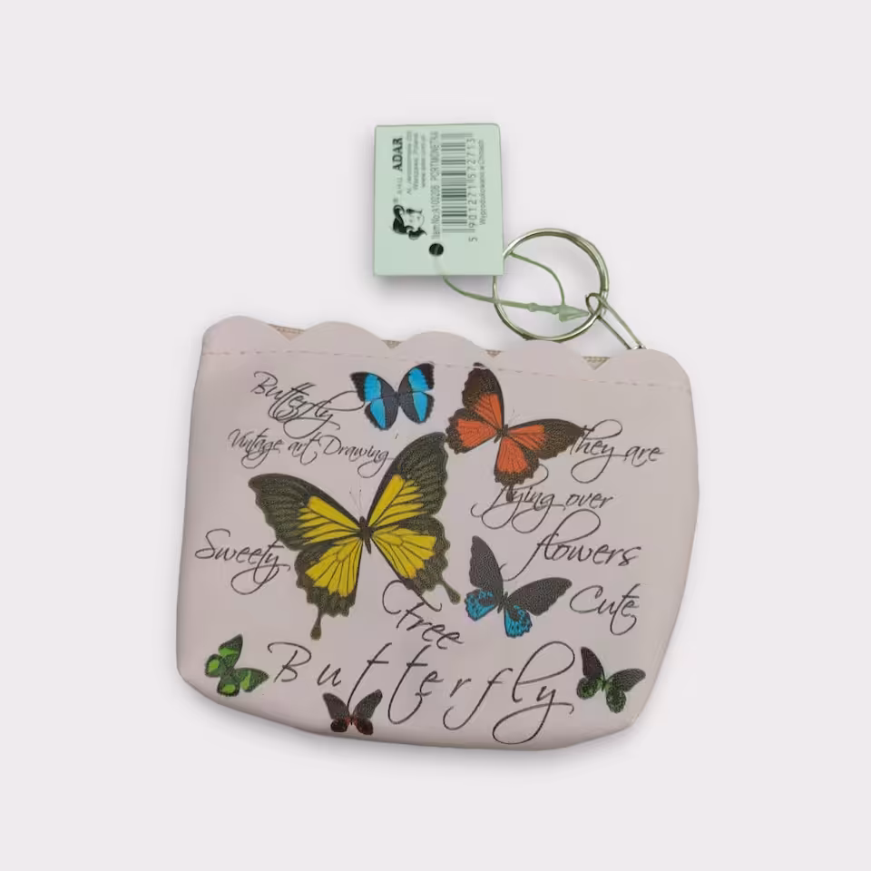 Portmonetka w motyle