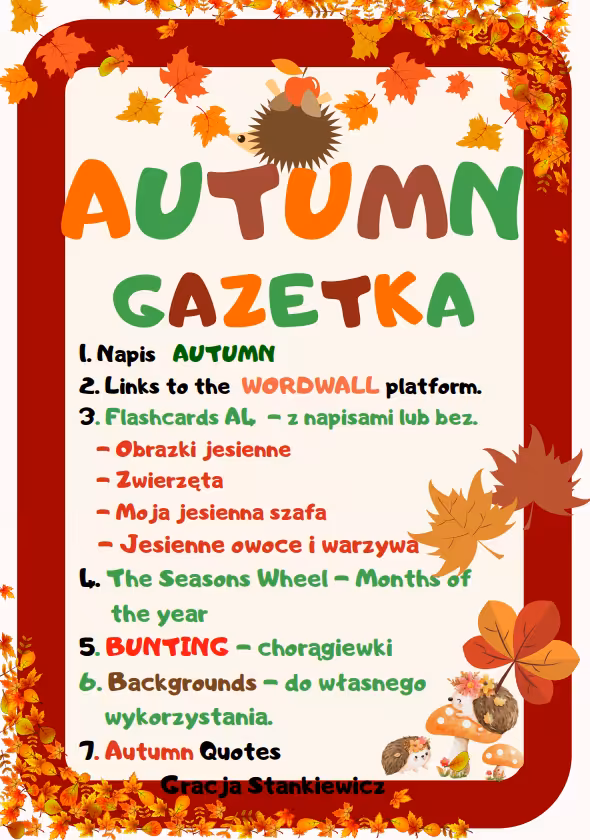 Autumn GAZETKA