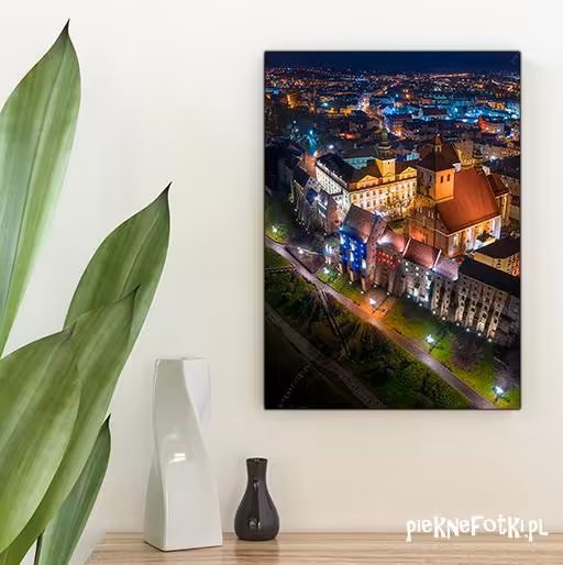 Grudziądz i zima na kwarantannie Obraz na Płótnie 40 x 60 cm