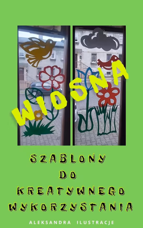 Wiosna - kreatywne szablony