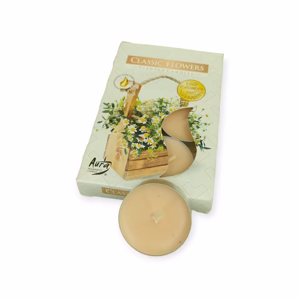 Świece zapachowe Classic Flowers