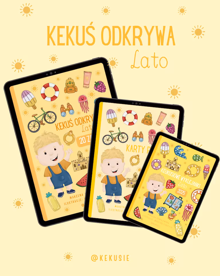 KEKUŚ ODKRYWA  LATO