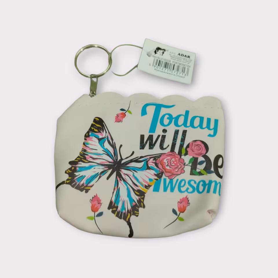 Portmonetka w motyle