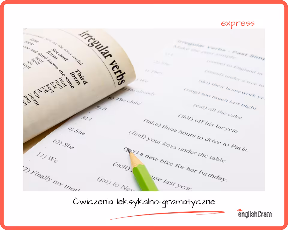 KOREKTA NAUCZYCIELSKA Ćwiczenia leksykalno-gramatyczne