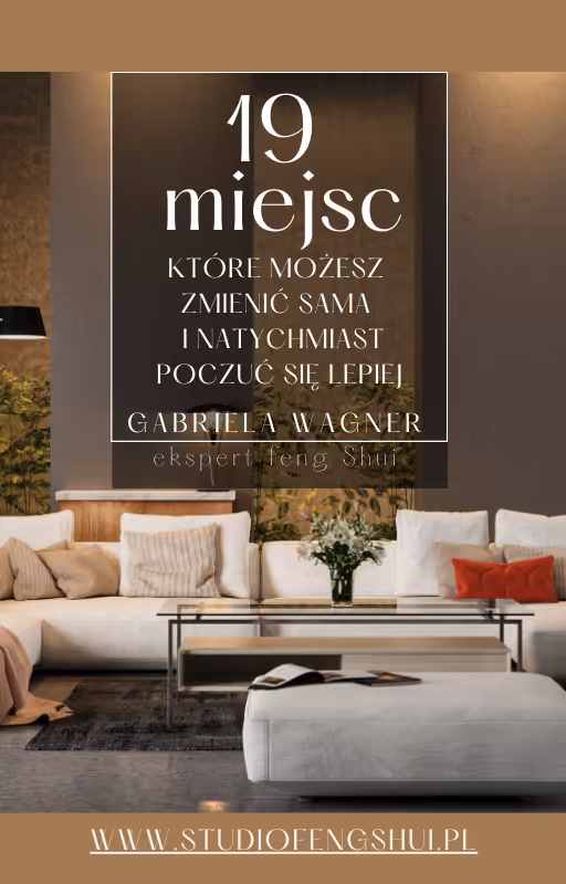 E-book "19 miejsc, które możesz zmienić sama i natychmiast poczuć się lepiej"