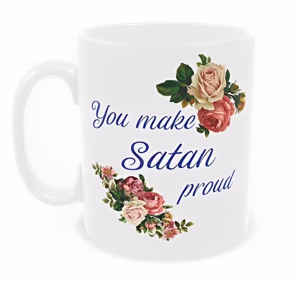 Kubek 330 ml Sarnodzieło You make Satan proud
