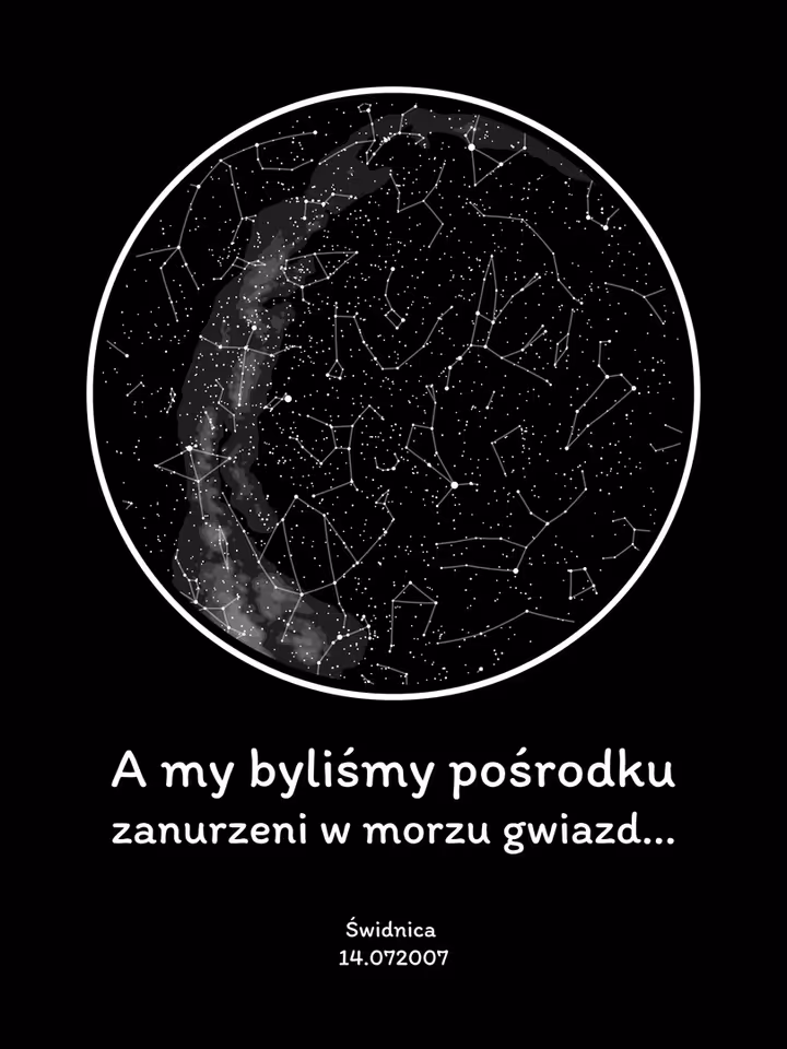 Personalizowana mapa gwiazd (#b1c12c83-5a5a-425c-9772-0f19248e44fd) - produkt cyfrowy