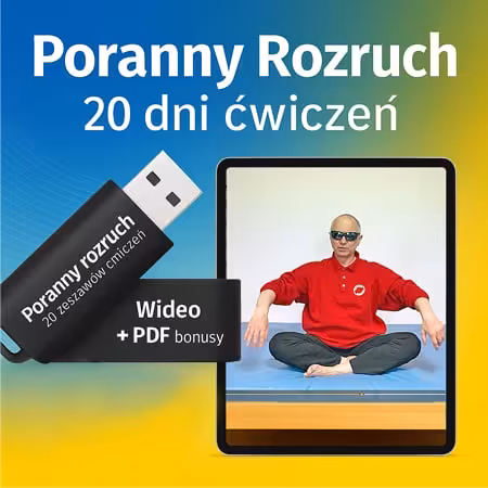 Poranny rozruch - 20 dni ćwiczeń + bonusy - produkt cyfrowy na nośniku
