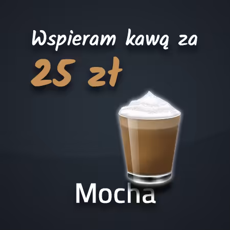 Wspieram kawą za 25 zł