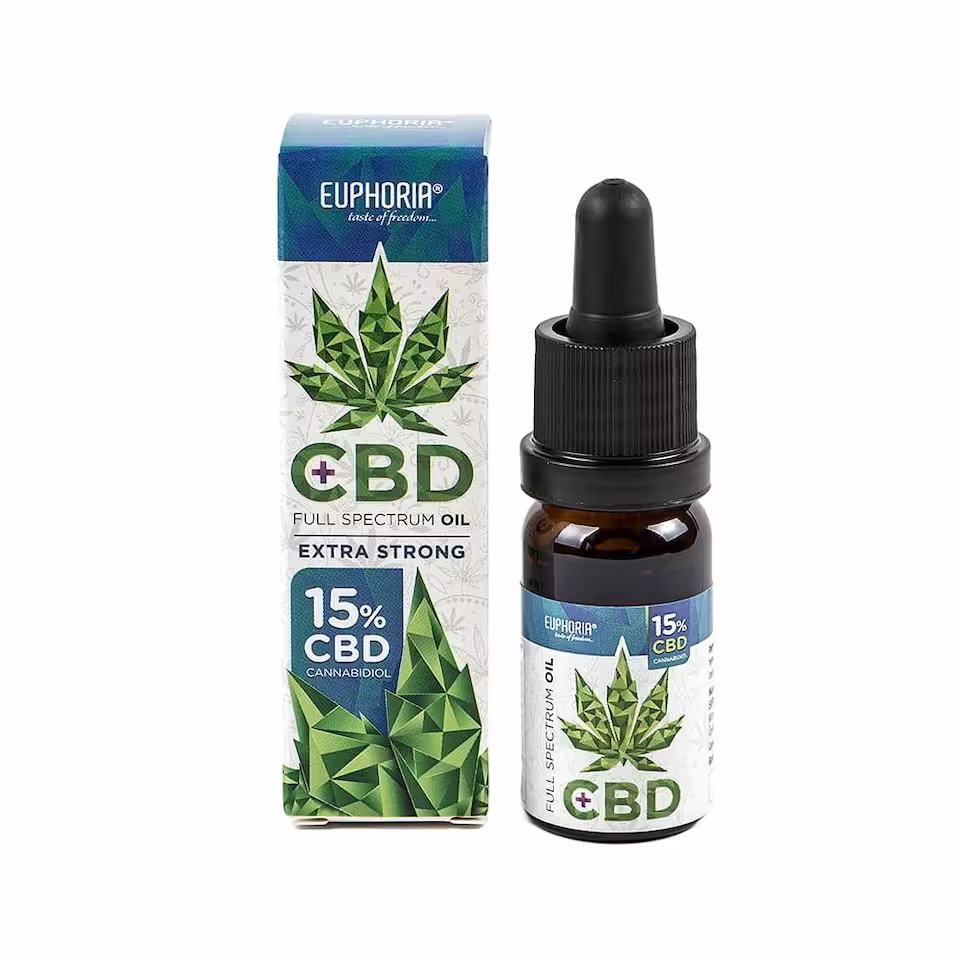 Euphoria CBD 15% 10 ml Olejek konopny Extra Strong Full Spectrum