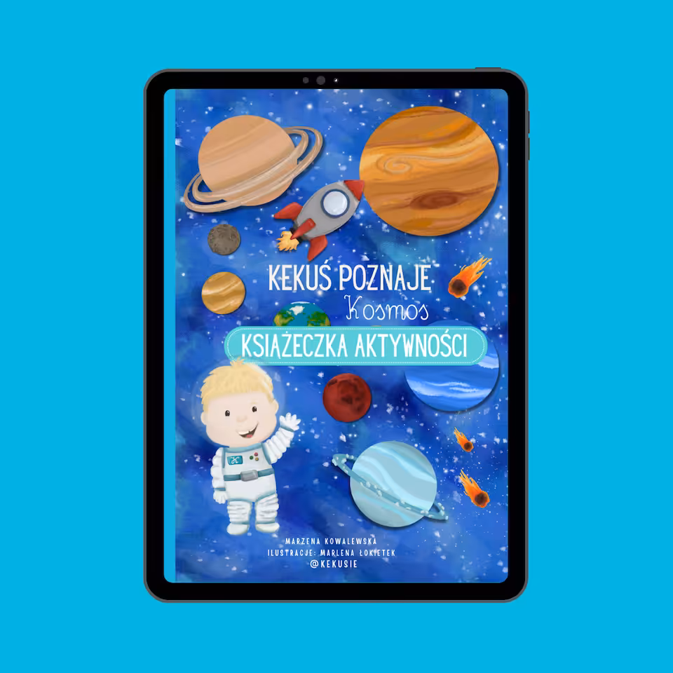 Kekuś poznaje KOSMOS - KSIĄŻECZKA AKTYWNOŚCI - PDF