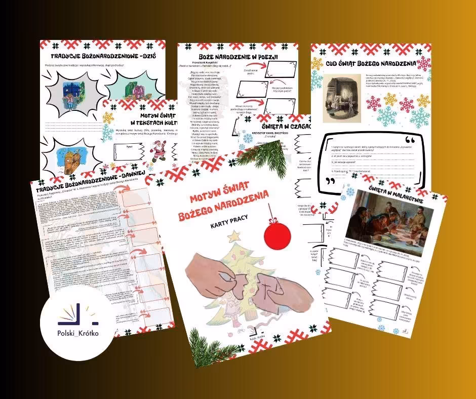 Motyw świąt Bożego Narodzenia