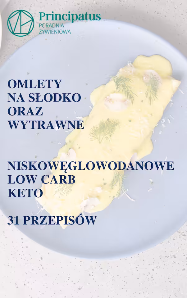 KETO OMLETY EBOOK (31 PRZEPISÓW) WYTRAWNE ORAZ NA SŁODKO WERSJA BEZ ZDJĘĆ