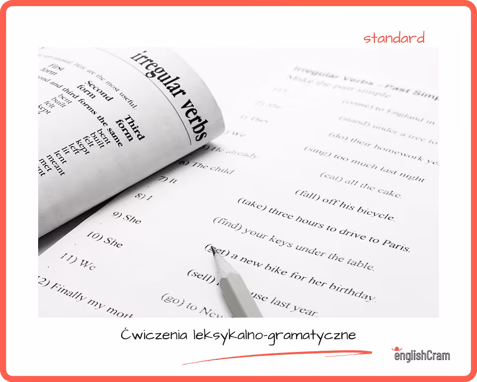 KOREKTA NAUCZYCIELSKA: Ćwiczenia leksykalno-gramatyczne