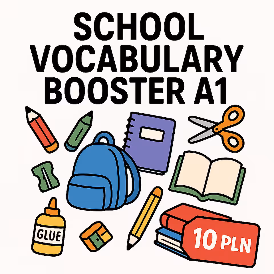 SCHOOL VOCABULARY BOOSTER A1+