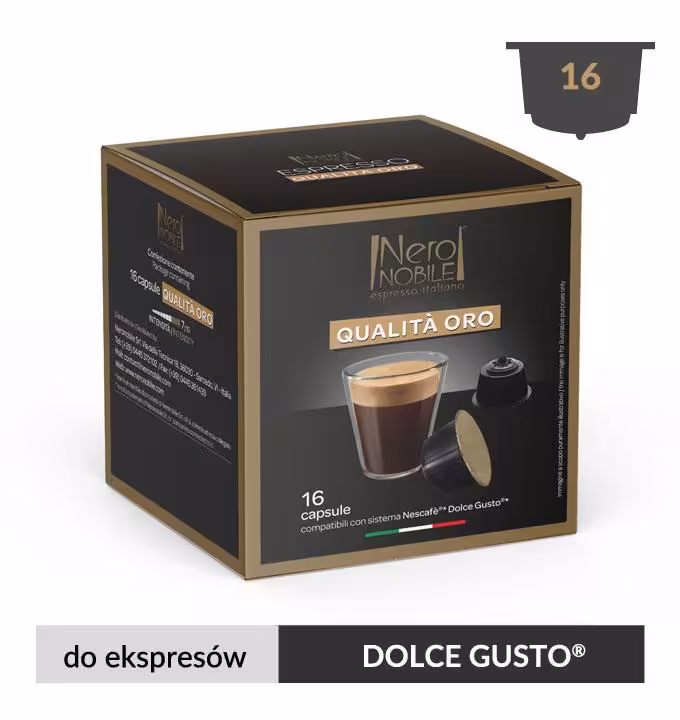 Nero Nobile Dolce Gusto* Qualita Oro 16 kapsułek