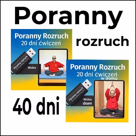 40 dni poranny rozruch (20 dom, 20 sala) - produkt cyfrowy na nośniku