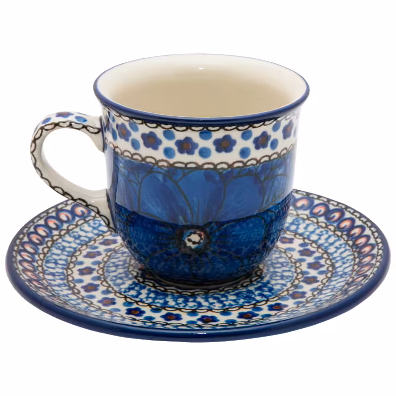 Filiżank 180 ml ze spodkiem  - Unikat J. Chyła