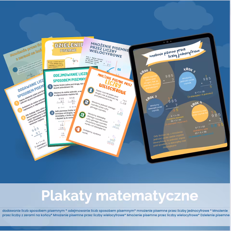 Super okazja klasa 4 cz. 3 - plakaty i karty pracy
