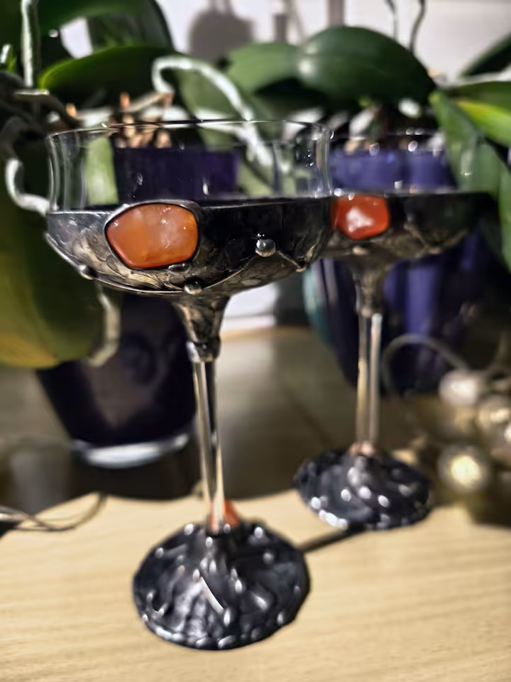 Kieliszki do wina białego, szampana