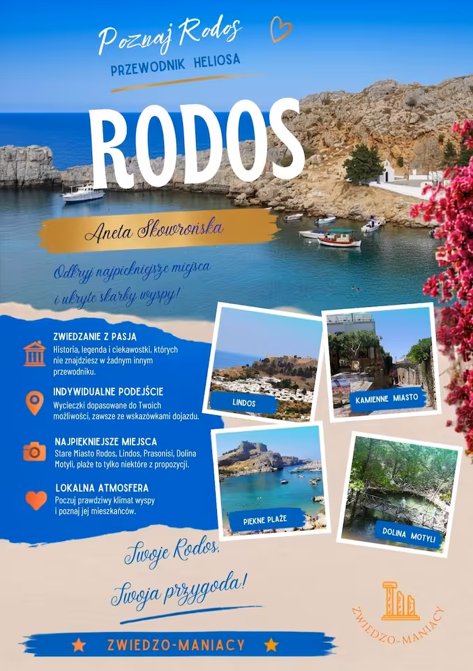 PRZEWODNIK z MAPĄ po RODOS na TABLET
