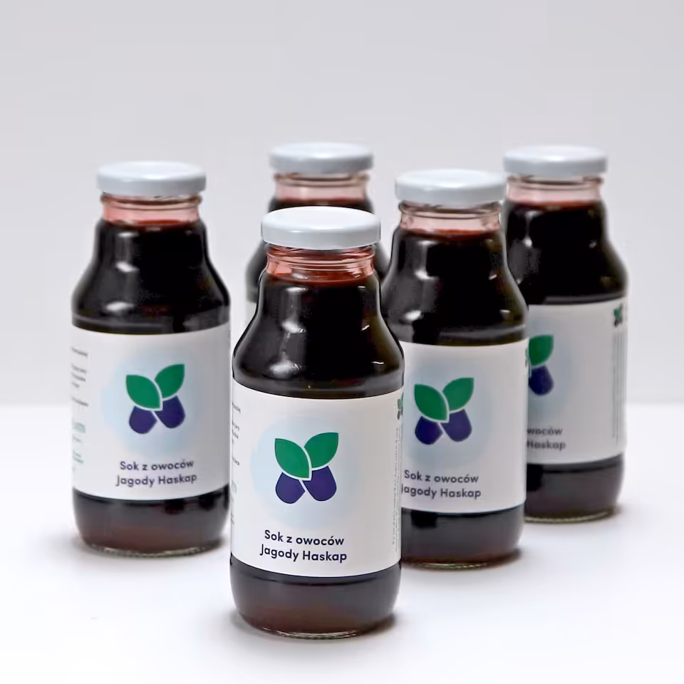 Zestaw 5 szt. soków 250ml
