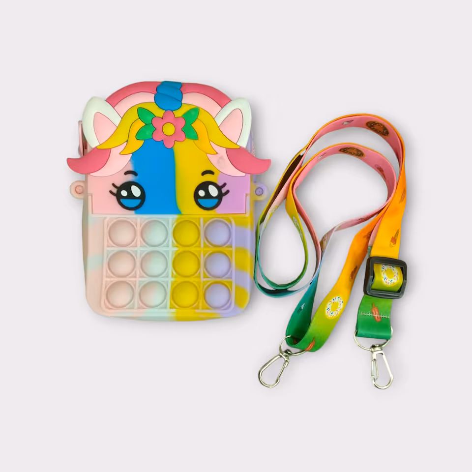 Torebka popit - unicorn