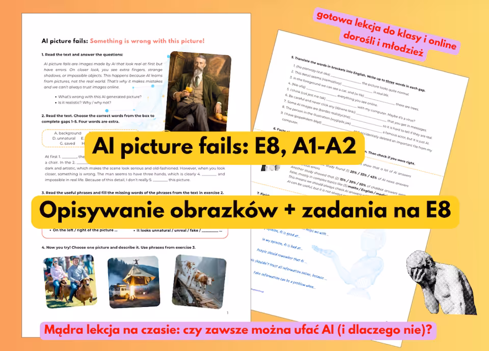 AI picture fails: Something is wrong with this picture! E8 A1 A2