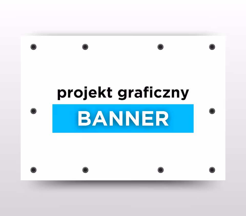 Projekt graficzny - banner