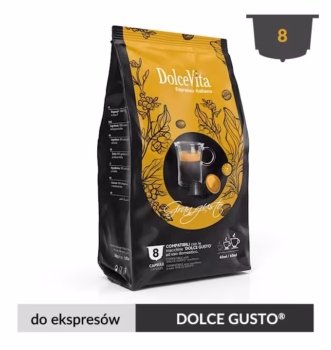 DolceVita Dolce Gusto* GranGusto 8 kapsułek