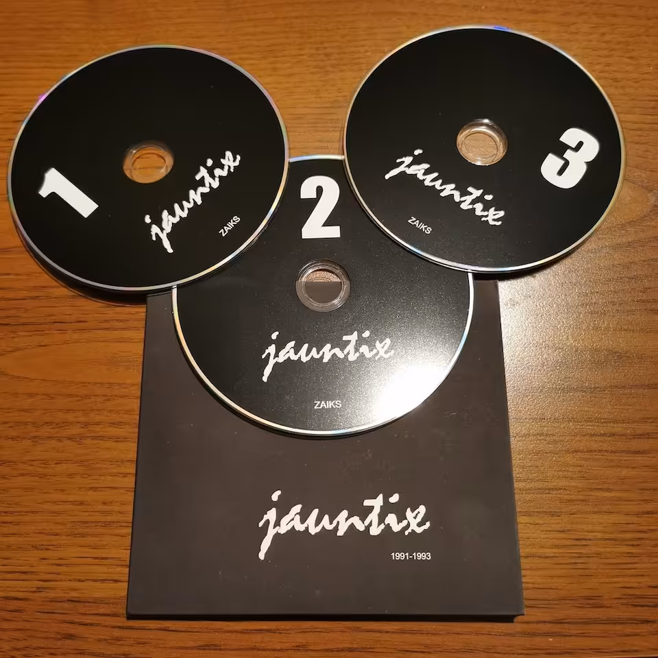 CD Jauntix 1991-1993  wydanie 3 płytowe