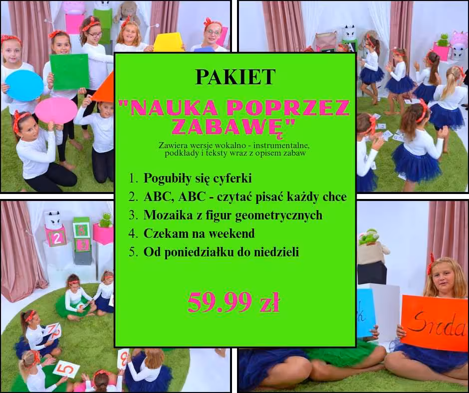 Pakiet Nauka przez zabawę