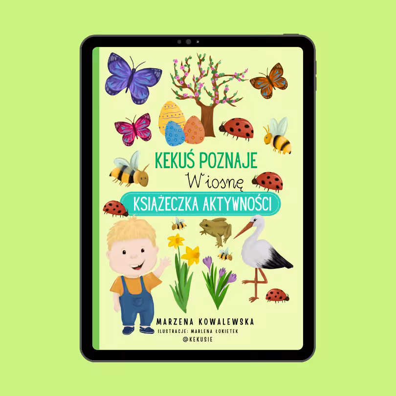 Kekuś poznaje Wiosnę - KSIĄŻECZKA AKTYWNOŚCI - PDF
