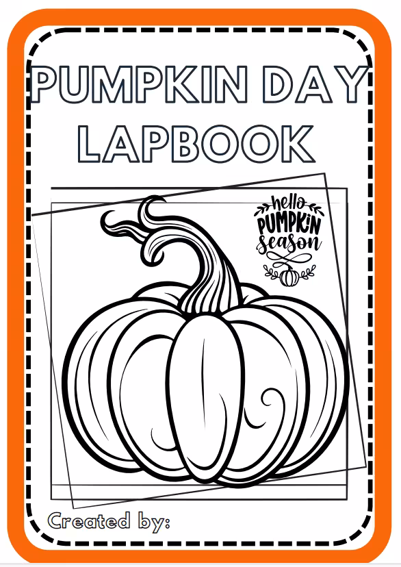 Pumpki Day  LAPBOOK