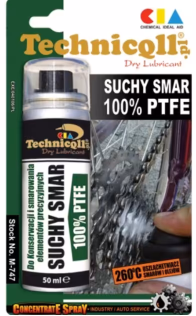 TECHNICQLL SUCHY SMAR 100% PTFE PRECYZYJNY M-747