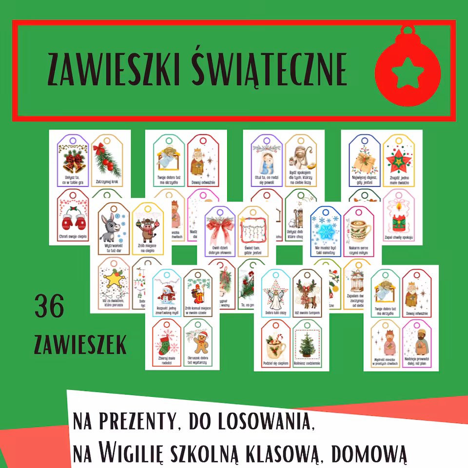 ZAWIESZKI ŚWIĄTECZNE