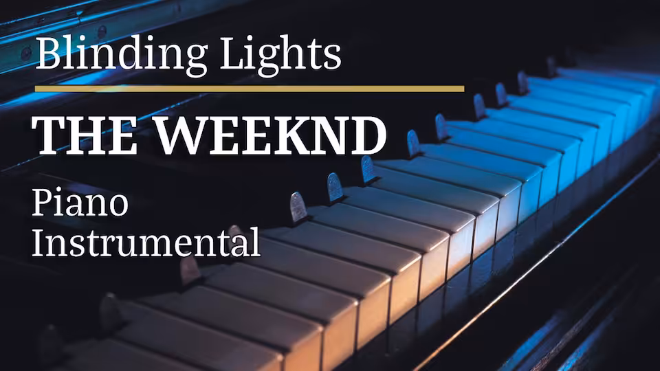 The Weeknd - Blinding Lights